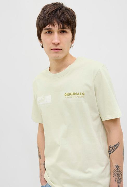 Actual product image Jack & Jones Gedruckt Rundhalsausschnitt T-shirt T-shirt (XL)