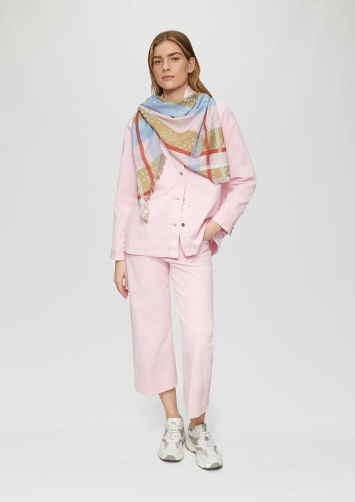 Produktbild S.Oliver Schal Jacquard-Schal mit abstraktem Paisleymuster