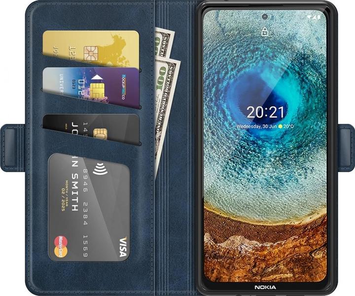 Productafbeelding Screenguard Nokia X20 CardLounge Lederen Hoesje (Nokia X20)