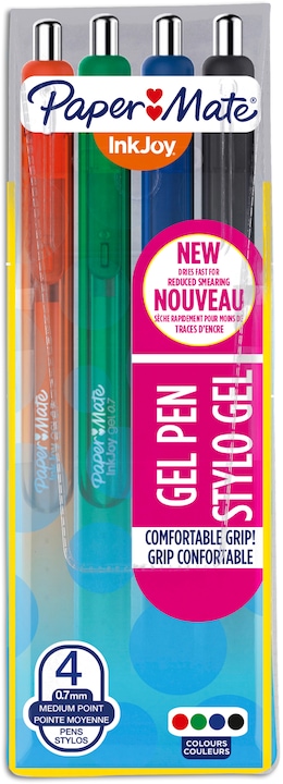 Actual product image Paper Mate Roller Gel InkJoy (Multicolor, 4 x)