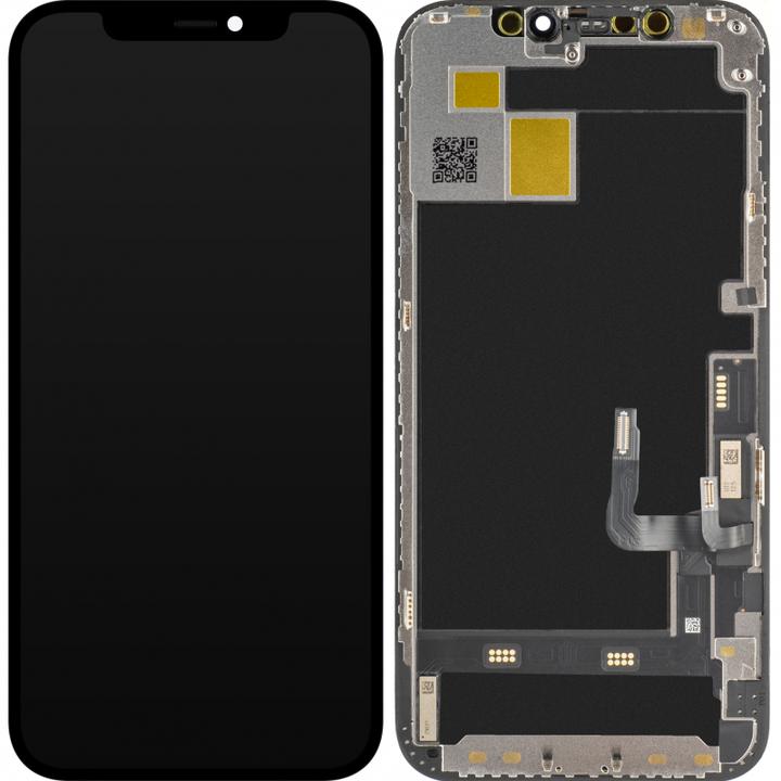 Produktbild JK Display Unit für iPhone 12 / 12 Pro, OLED IC Version, Schwarz (Display, iPhone 12, iPhone 12 Pro)