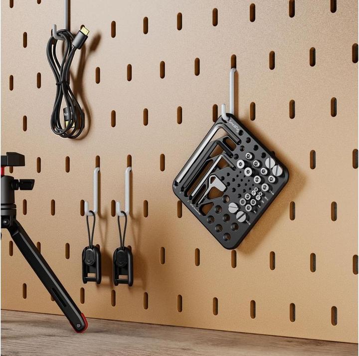 Actual product image SmallRig 3184 Screw and Hex Key Storage Plate (Various video accessories)