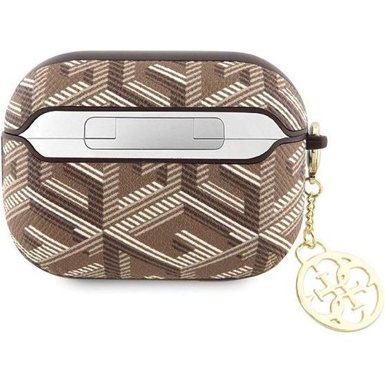 Thumbnail - Guess GUAP2PGCE4CW AirPods Pro 2 cover brązowy/brown GCube Charm (Kopfhörer Tasche), Kopfhörertasche + Schutzhülle, Brau...