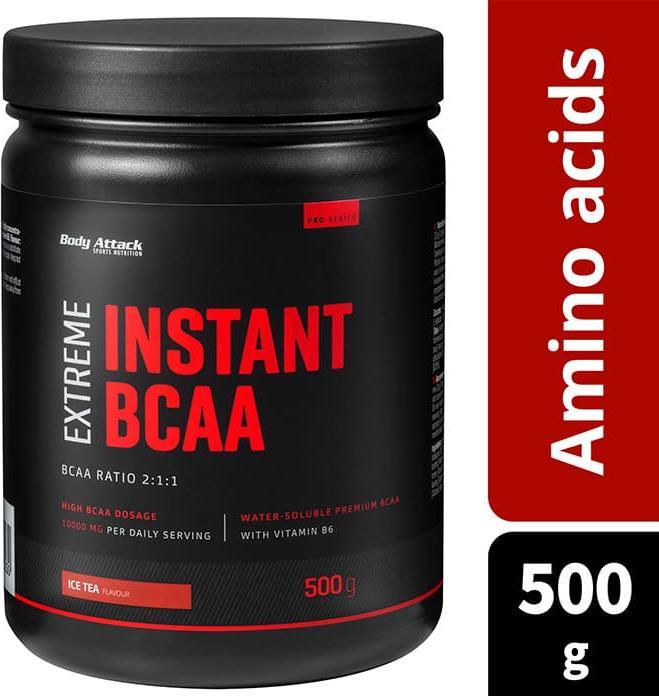 Produktbild Body Attack Extreme Instant BCAA (500g Dose) (Ice Tea, 1 Stk., 500 g)