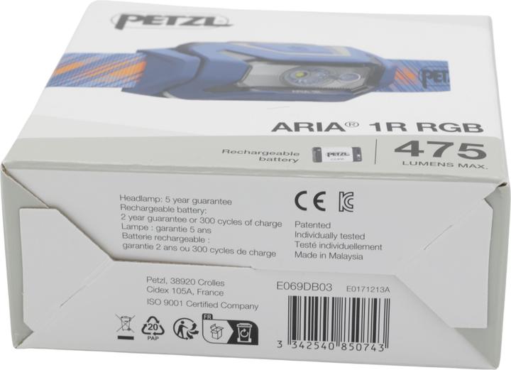Image du produit Petzl E069DB03 Headlamp ARIA® 1R RGB blue (475 lm)