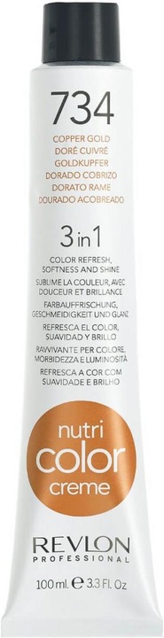 Produktbild Revlon Professional Nutri Color Creme - Goldkupfer 734 (Gold, Kupfer)