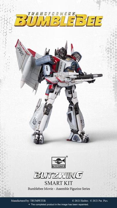 Actual product image Trumpeter Transformers Series TF-6 Blitzwing