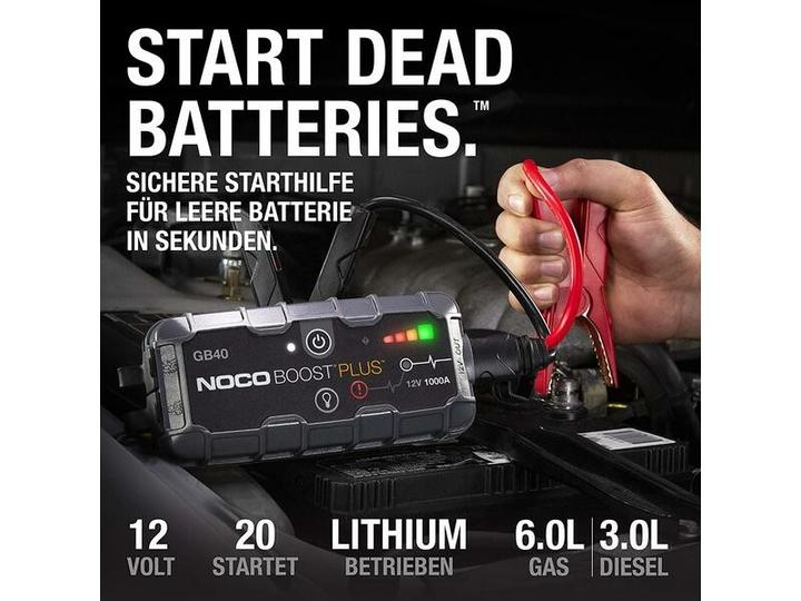 Image du produit Noco GB40 génie BOOST (1000 A, 2150 mAh)