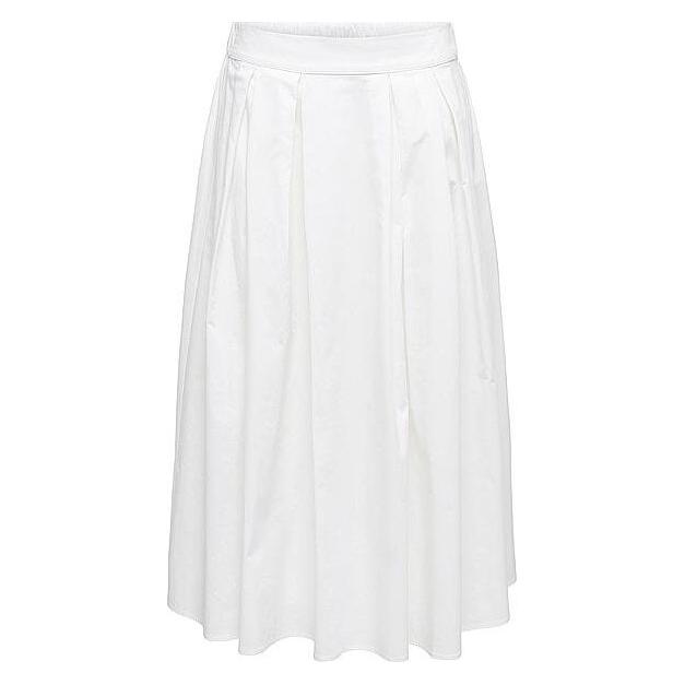 Only, Damen, Röcke, Onlmaila Langer Rock, Weiss, (Xl)