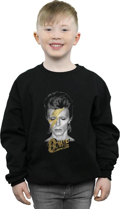 Image du produit David Bowie - Sweat ALADDIN SANE GOLD BOLT - Garçon (152, 158)