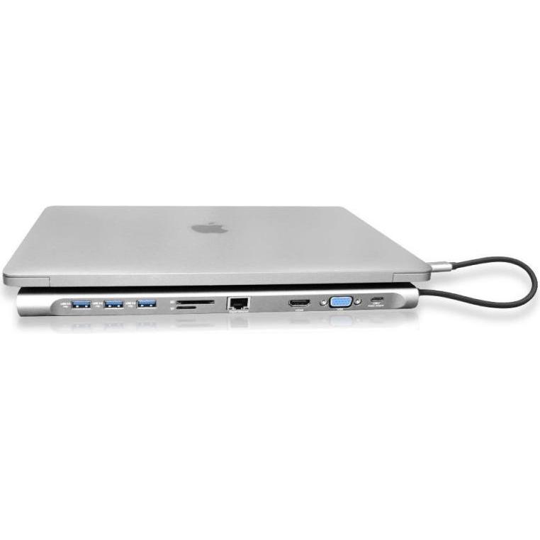 Thumbnail - JCPAL USB-C Ultra slim dock (USB-C, 4 Ports), Dockingstation + USB Hub