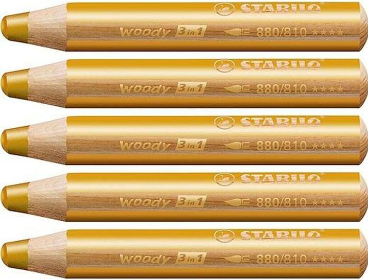 Produktbild STABILO woody 3 in 1 Buntstift (Gold, 1 x)