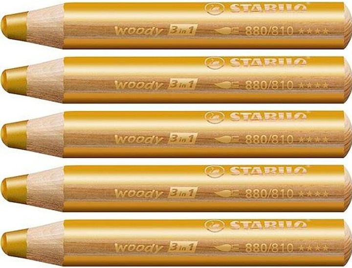 Actual product image STABILO Woody 3 in 1 (Gold, 1 x)