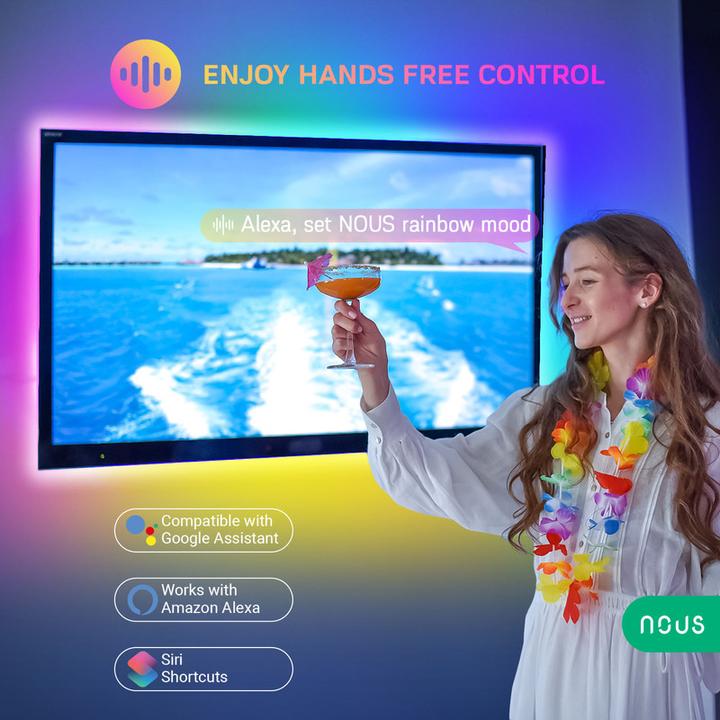 Produktbild Nous LED Strip (RGBIC, 200 cm, Indoor)