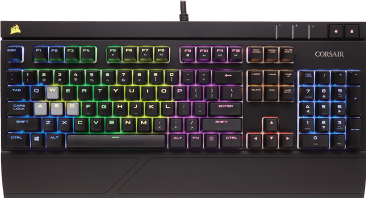 Image du produit Corsair Gaming STRAFE RGB SILENT (CH, Filaire)