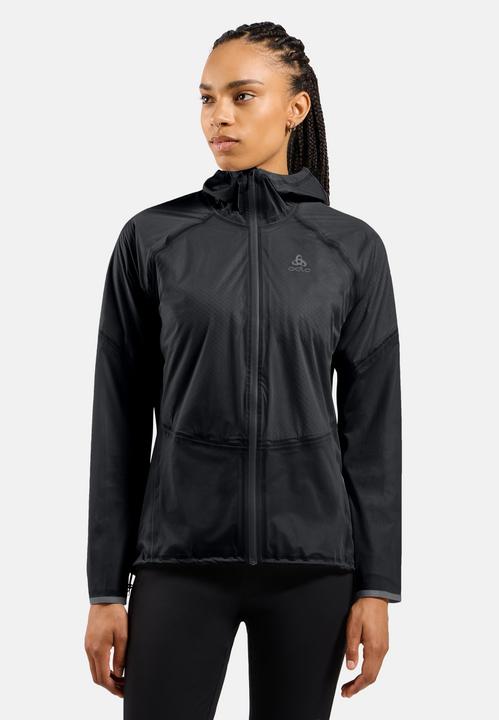 Image du produit Odlo Isolierte und wasserdichte Dual Dry Performance Knit Laufjacke (M)