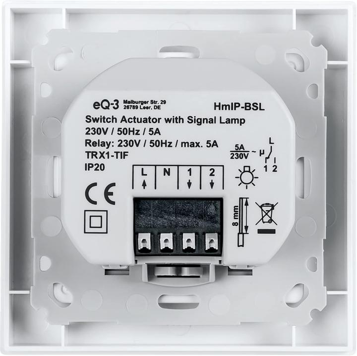 Produktbild Homematic IP Schaltaktor für Markenschalter - mit (Schaltaktor)