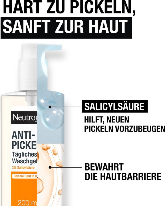 Produktbild Neutrogena Anti Pickel Waschgel (Reinigungsgel, 200 ml)