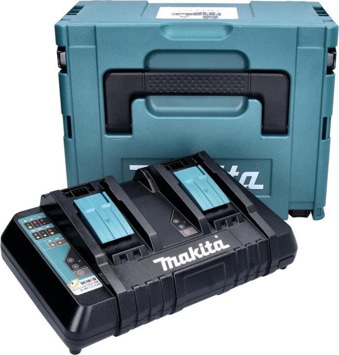 Actual product image Makita DC18RD ZJ double quick charger in Makpac 3 incl. inlay (18 V)