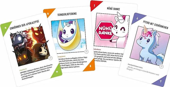 Actual product image Unstable Games TTUD0006 - Unstable Unicorns - Rainbow Apocalypse, for 2-8 players, from 18 years, DE expansion. (German, 2 - 8 Players)
