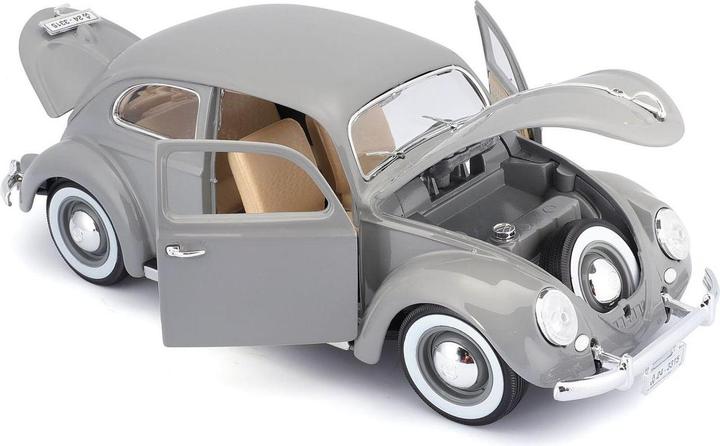 Produktbild Bburago Volkswagen Käfer 1955 grau 1/18