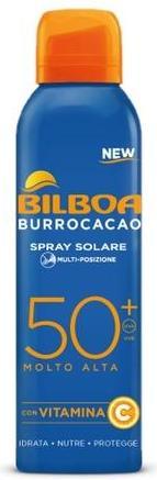Immagine prodotto Bilboa Crema solare viso e corpo SPF 50+ con Vitamina C 150ml Spray (Spray solare, SPF 50+, 150 ml, 150 g)
