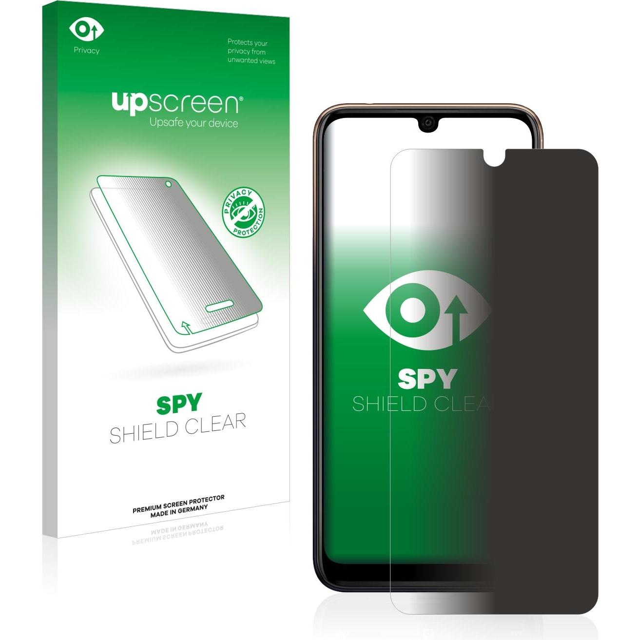 upscreen Spy Shield Blickschutzfolie (1 Stück, Wiko View 3 Pro), Smartphone Schutzfolie, Transparent