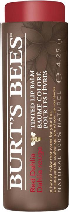 Image du produit Burt's Bees Baume à lèvres teinté Dahlia rouge (Baume, 4.25 ml)