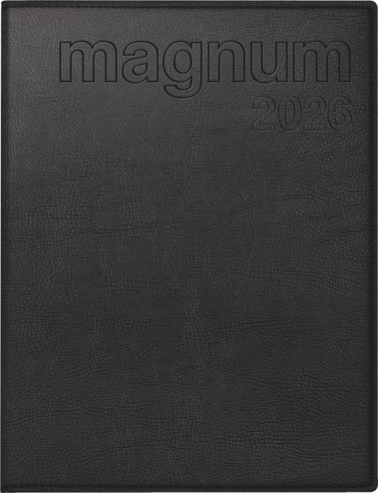 Rido Buchkalender Kunstleder Magnum schwarz (Deutsch)