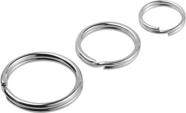 Actual product image BestaPac Schlüsselring vernickelt 20mm