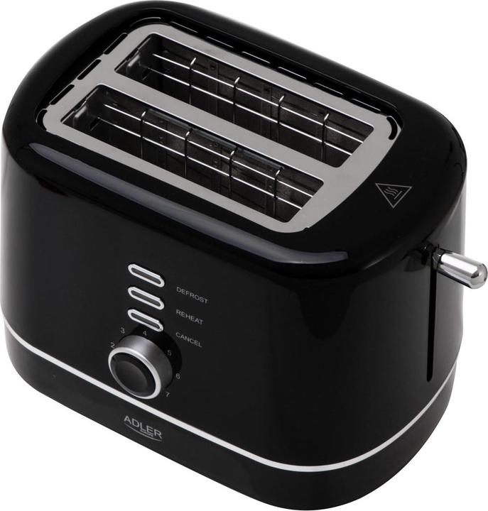 Produktbild Adler Toster z rusztem AD 3224b czarny