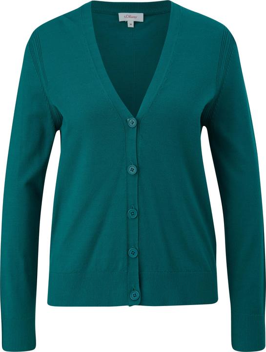 Produktbild s.Oliver Strickjacke Strickjacke aus Viskosemix (34)