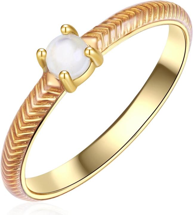 Immagine prodotto Glanzstücke München Donna Argento Sterling Pietra di Luna Oro Giallo - 28995 (52, 925 Argento)