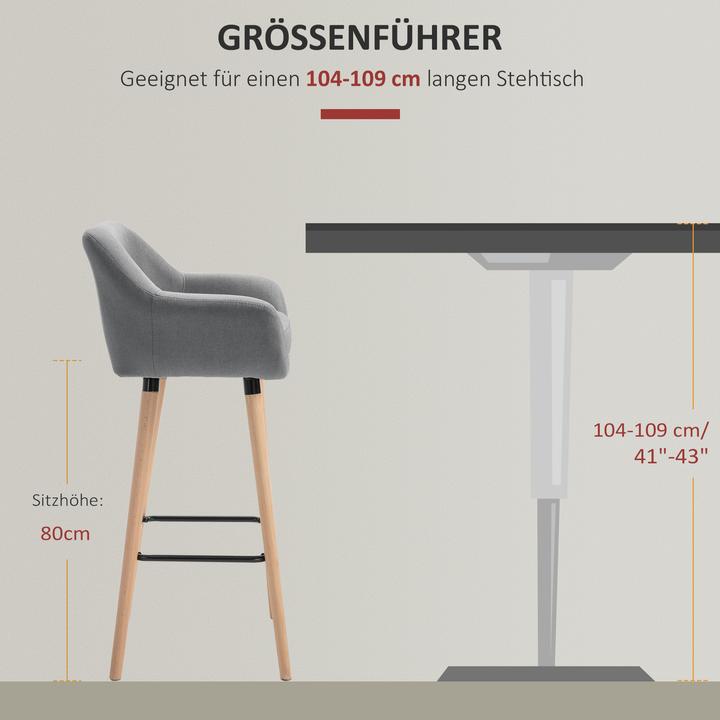 Actual product image Homcom Bar stool