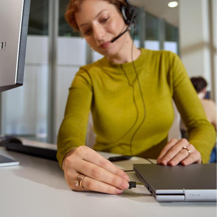 Image du produit HP Poly Mission 4xx (Filaire, USB-A, USB-C, Les équipes Microsoft)
