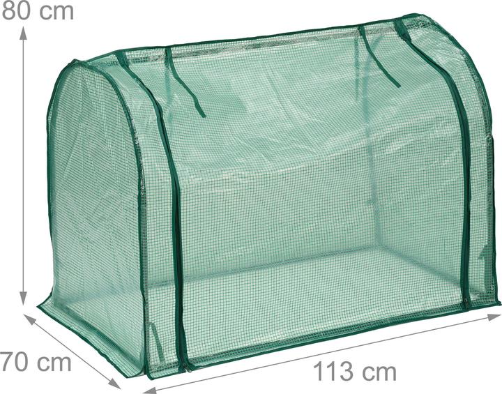 Actual product image Relaxdays Foil greenhouse