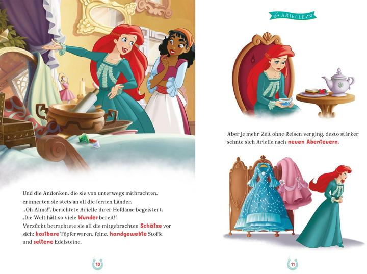 Produktbild Disney Prinzessin: Die allerschönsten Pferdegeschichten (Deutsch, 2025)