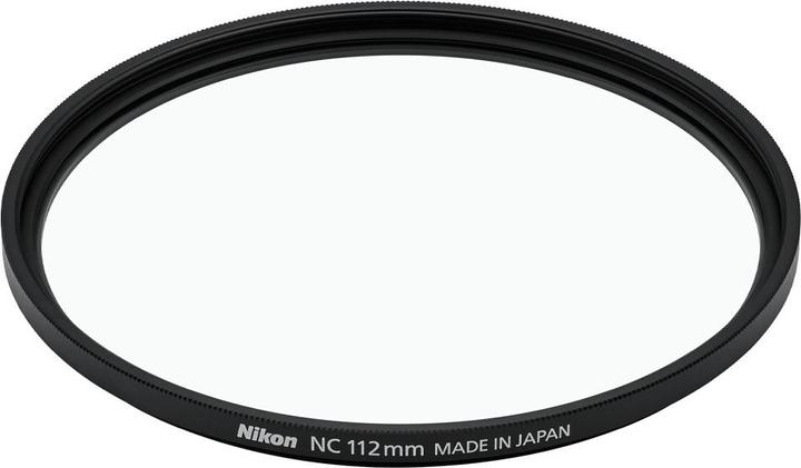 Nikon Filtro in vetro trasparente NC (112 mm, Filtri colore neutro, Filtro di protezione, 112 mm)