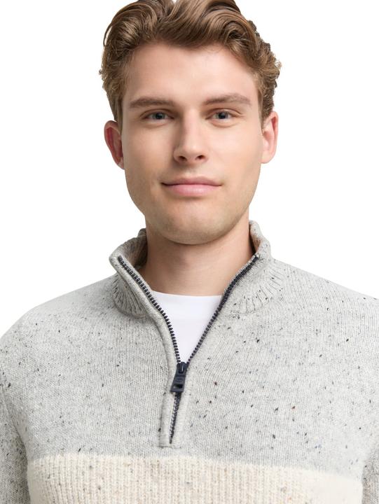 Produktbild Tom Tailor Structured Mix Knit Troyer (XXL)
