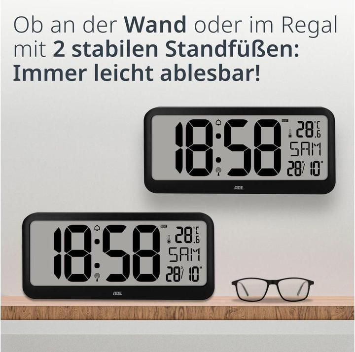 Actual product image ADE Radio-controlled clock