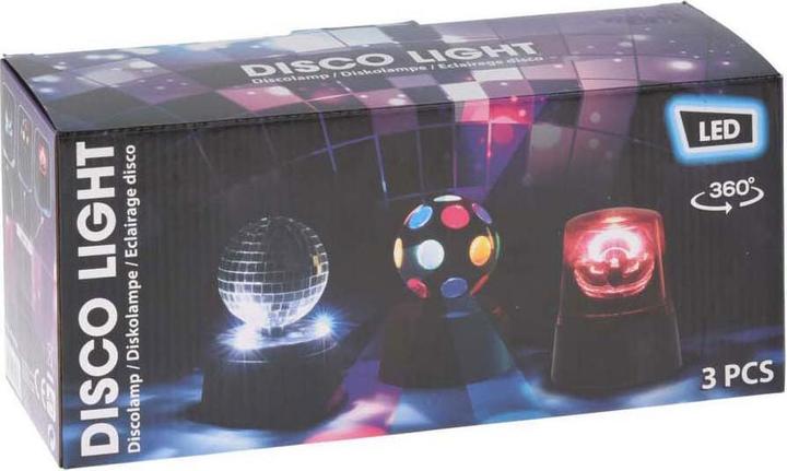 Immagine prodotto Lampada da festa, set di 3, lampada da discoteca (3 pz.)