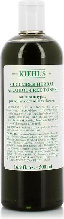 Kiehl's Cucumber Herbal Alcohol-Free Toner (Gesichtswasser, 500 ml)