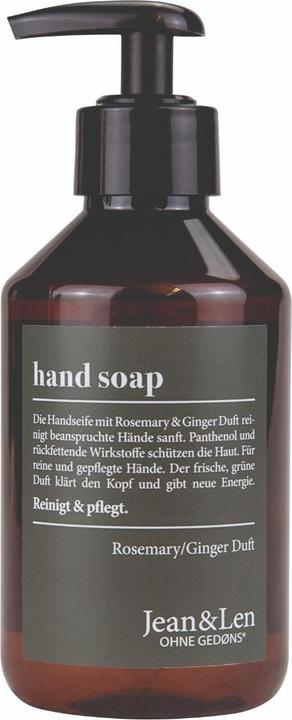 Jean & Len Rosemary et Ginger (Savon liquide, 250 ml)