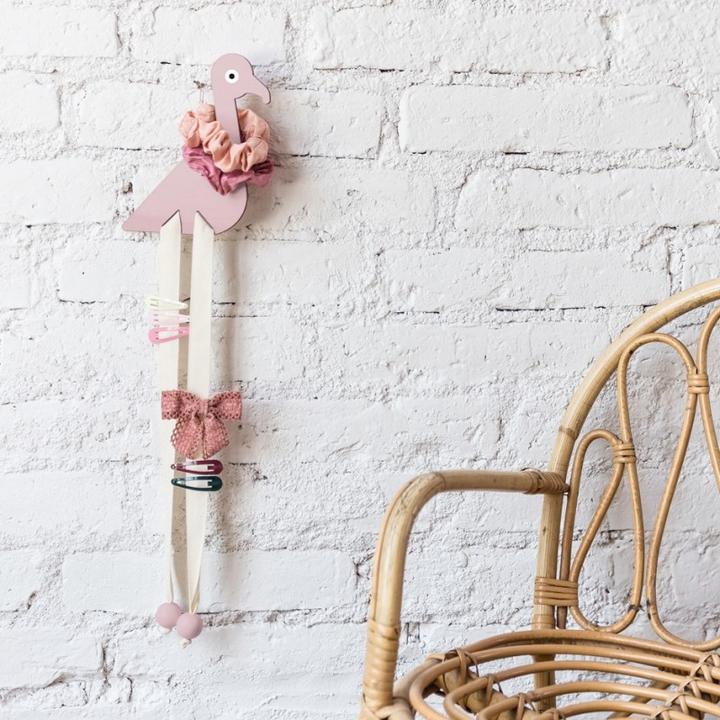 Image du produit Tresxics Kit de support pour bijoux de cheveux Flamingo DIY, Corail