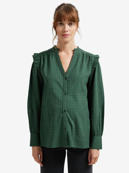 Actual product image Vertbaudet Bluse für die Schwangerschaft und Stillzeit aus Baumwolle mit Lochmuster (36)