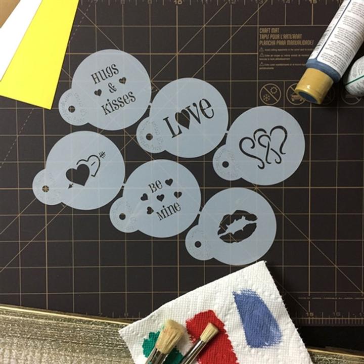 Actual product image Designer Stencils Love Stencils