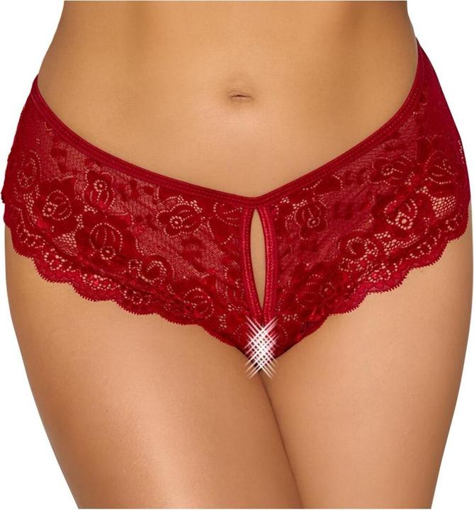 Produktbild Cottelli Collection Slip ouvert rot M (M)