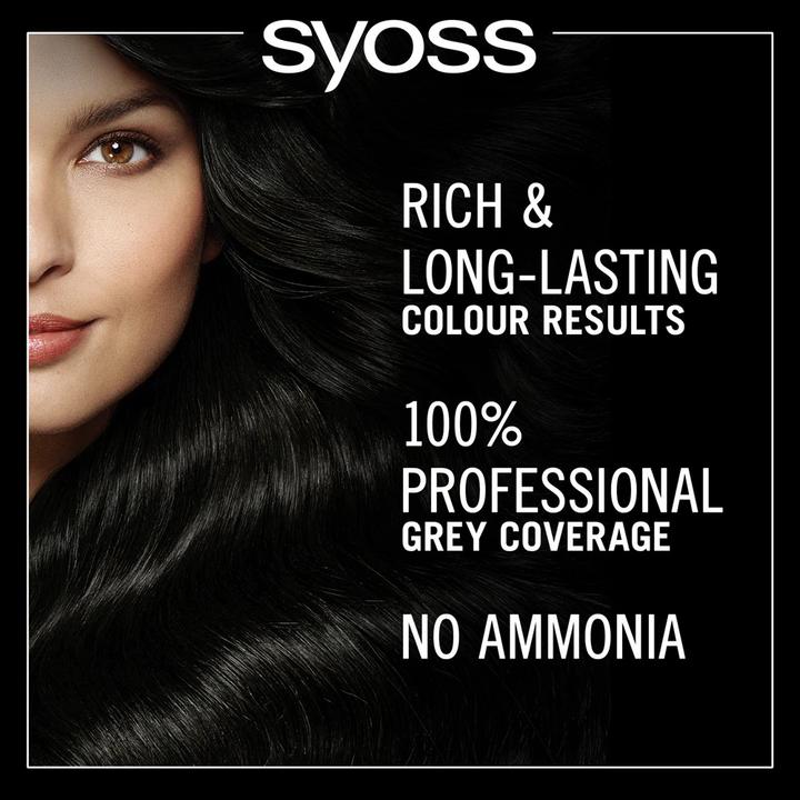 Immagine prodotto Syoss Oleo Tintura per capelli 1-10 Nero Intenso (1-10 Nero intenso)