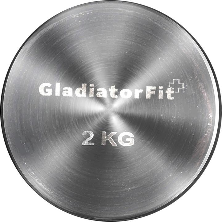 Image du produit Gladiatorfit Chromhantel (2 x 2 kg)