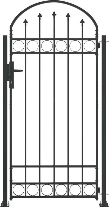 Produktbild vidaXL Stahlzaunpfosten